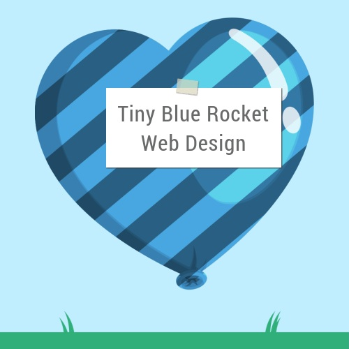 Tiny Blue Rocket
